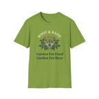 Garden For Food Garden For Bees T-Shirt - Illustrated