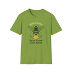 Bees Grow Our Food T-Shirt - Bold