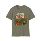 Harvest Happens Here Gardening T-Shirt