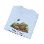 Inflation? I Grow My Own Tomatoes T-Shirt - Light