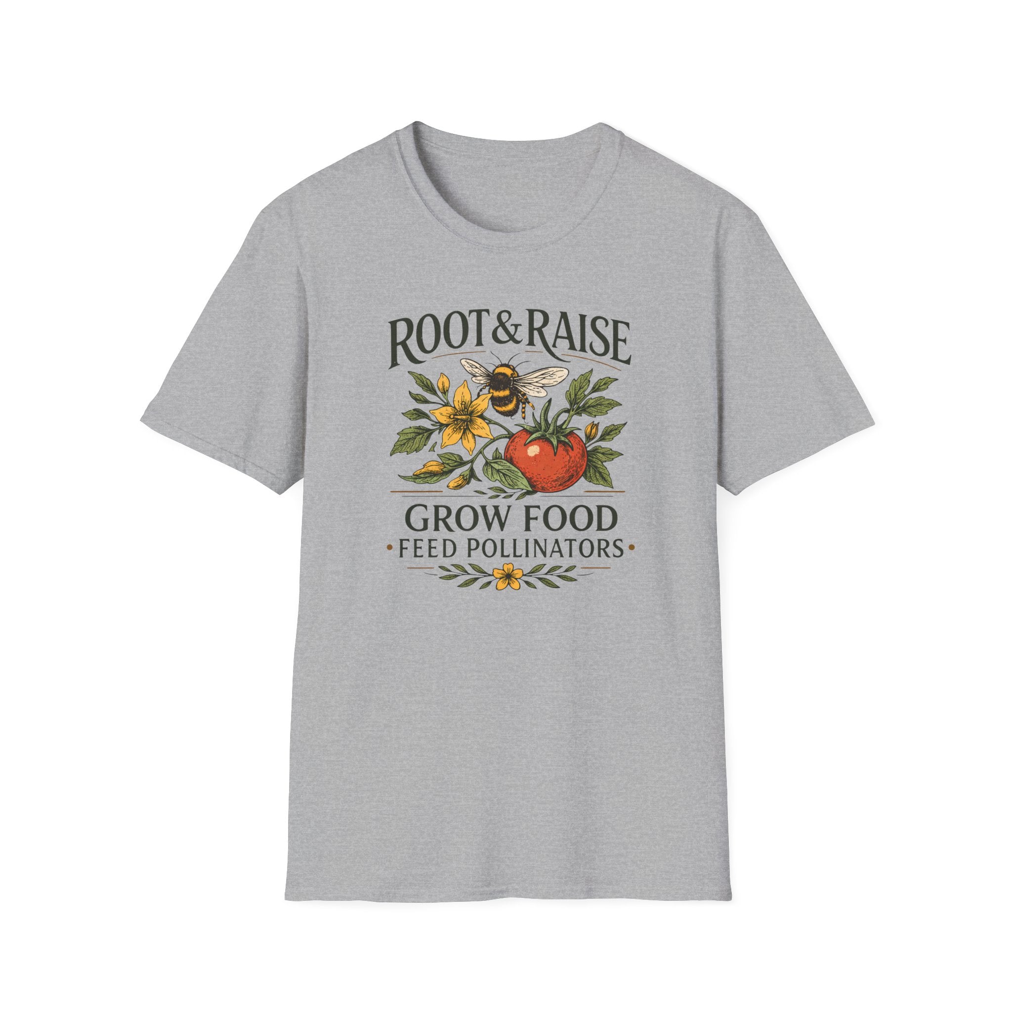 Grow Food Feed Pollinators 5 T-Shirt