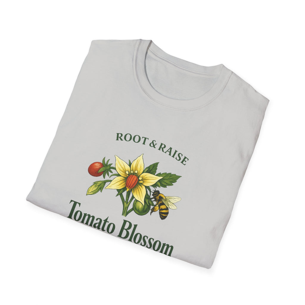 Tomato Blossom Pollinated By Bees T-Shirt