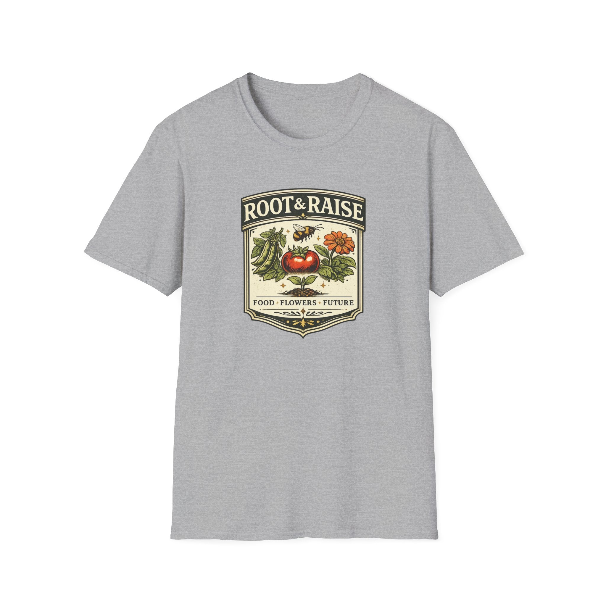 Food Flowers Future T-Shirt