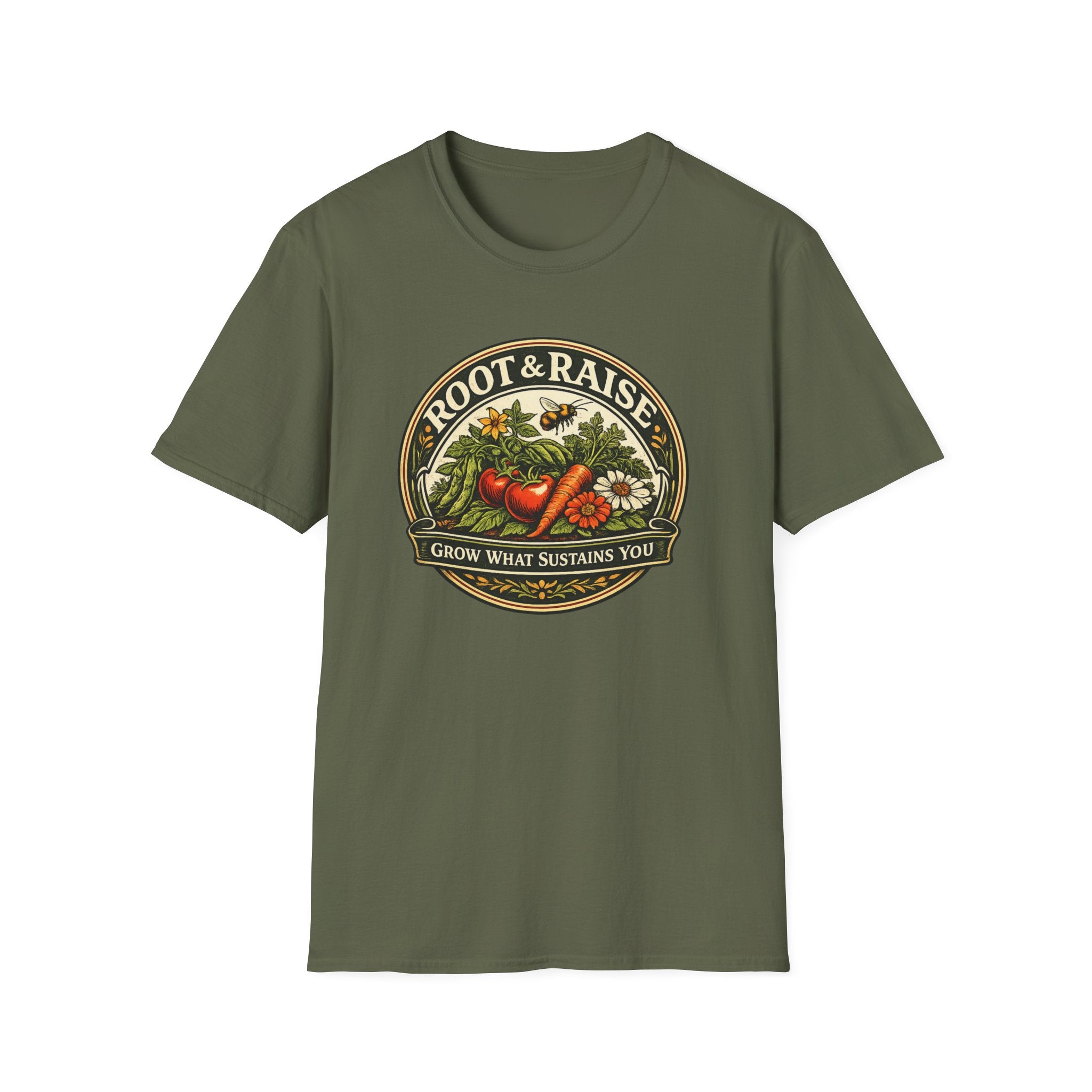 Grow What Sustains You T-Shirt - Vintage