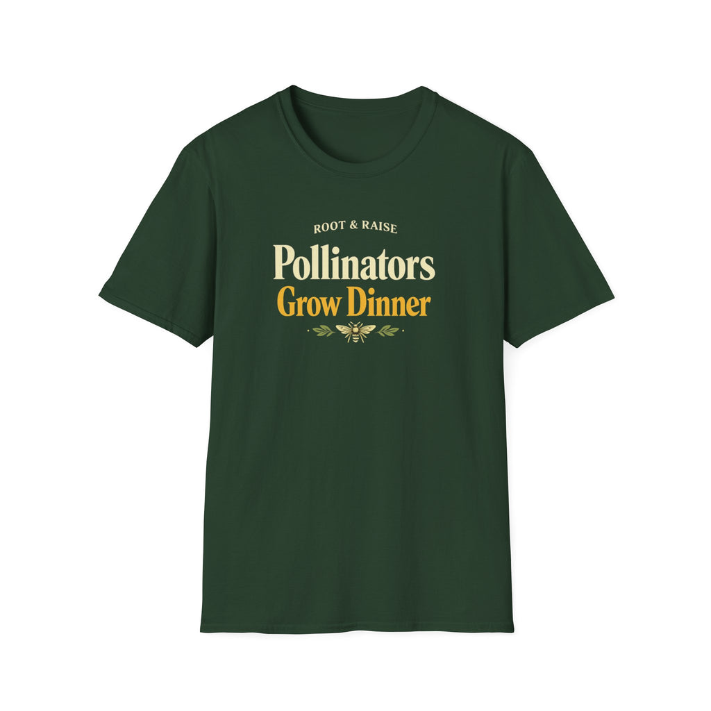 Pollinators Grow Dinner T-Shirt
