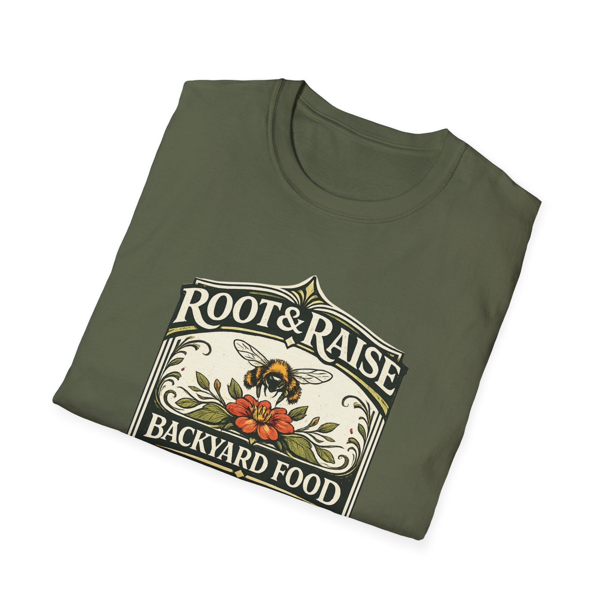 Backyard Food Starts With Bees T-Shirt