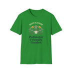 Pollinator Friendly Garden T-Shirt - Sketch