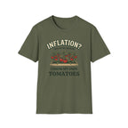 Inflation? I Grow My Own Tomatoes T-Shirt - Ridiculous Light
