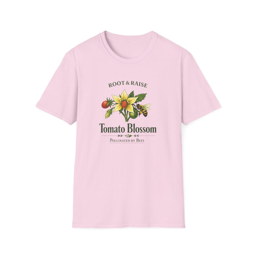 Tomato Blossom Pollinated By Bees T-Shirt