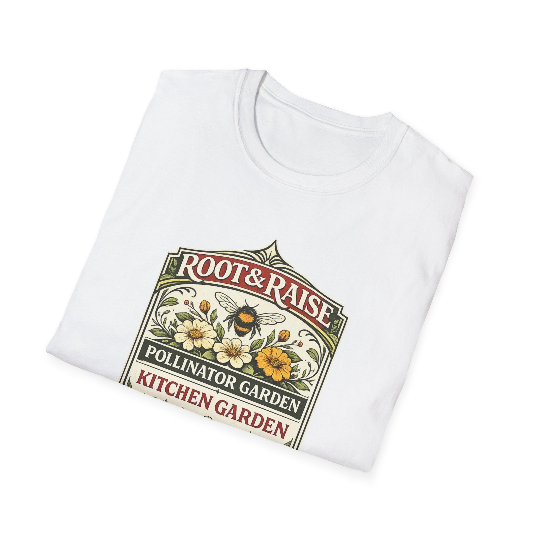 Pollinator Garden Kitchen Garden T-Shirt - Vintage