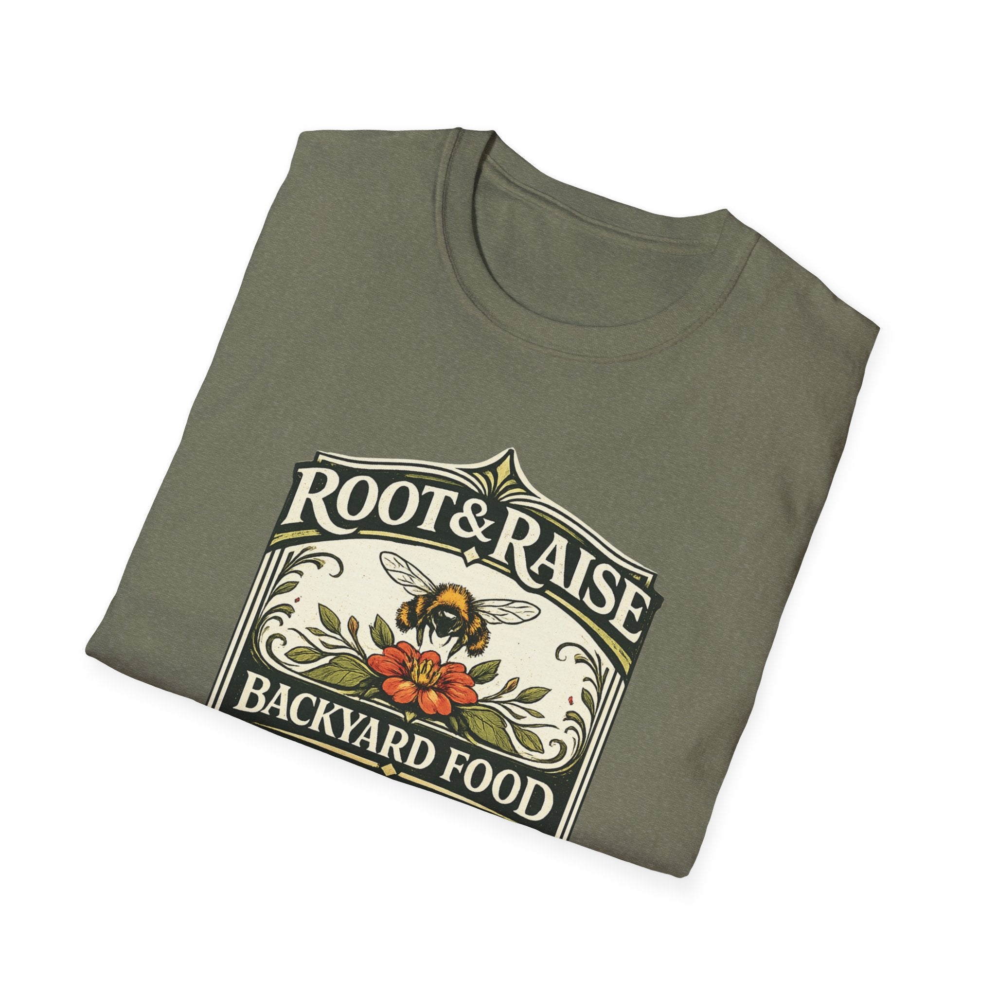 Backyard Food Starts With Bees T-Shirt