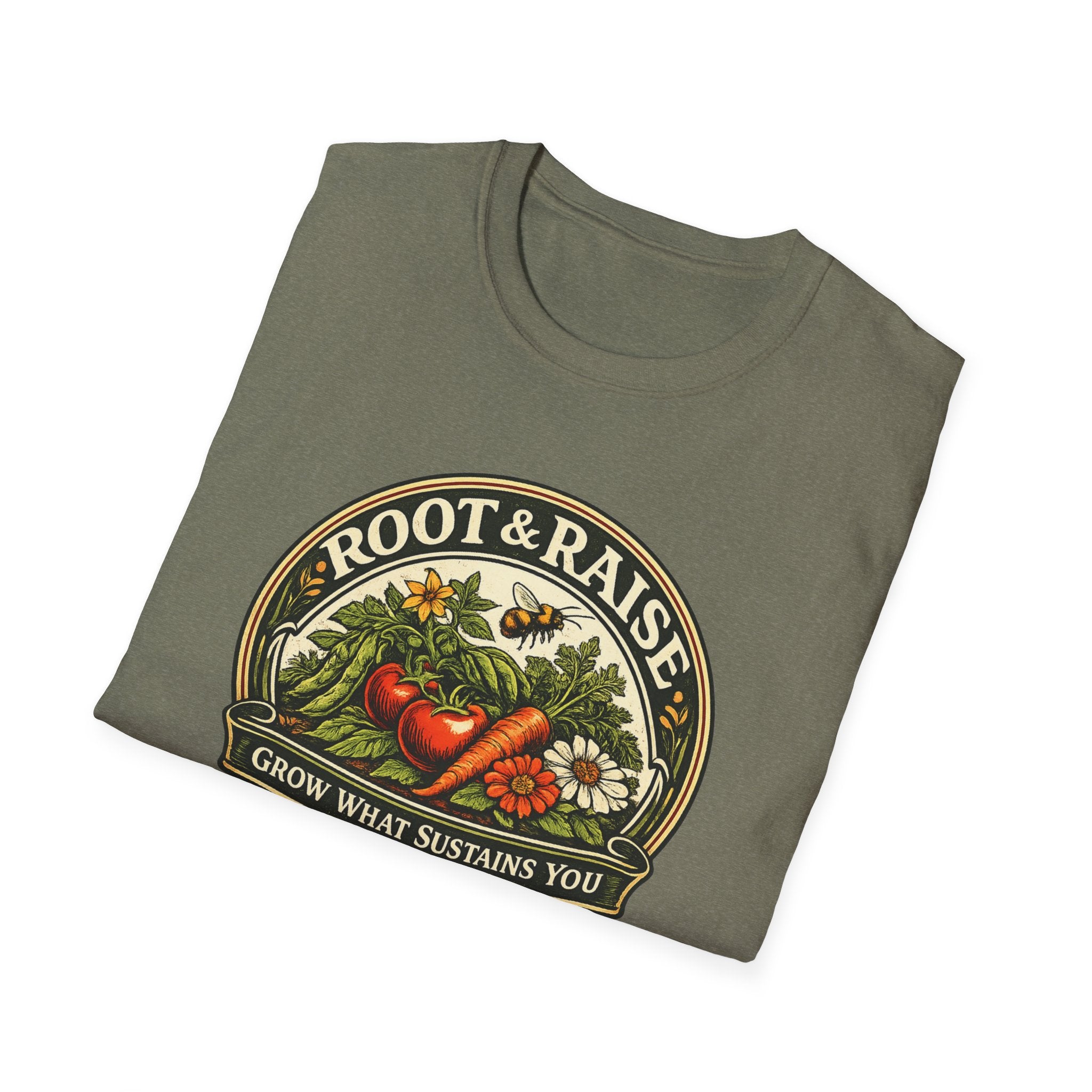 Grow What Sustains You T-Shirt - Vintage