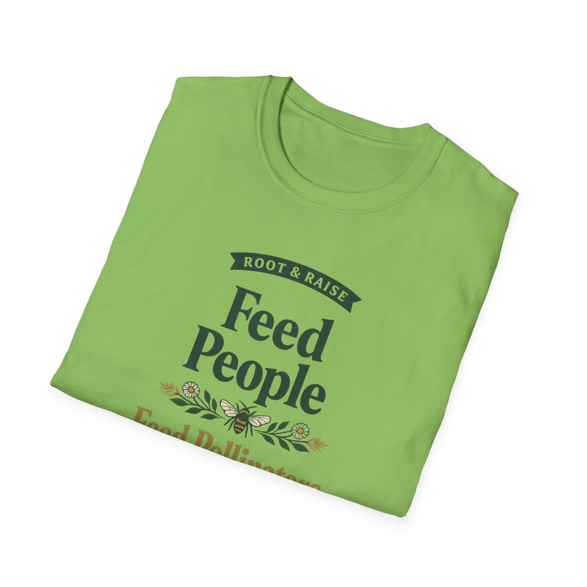 Feed People Feed Pollinators T-Shirt - Vintage