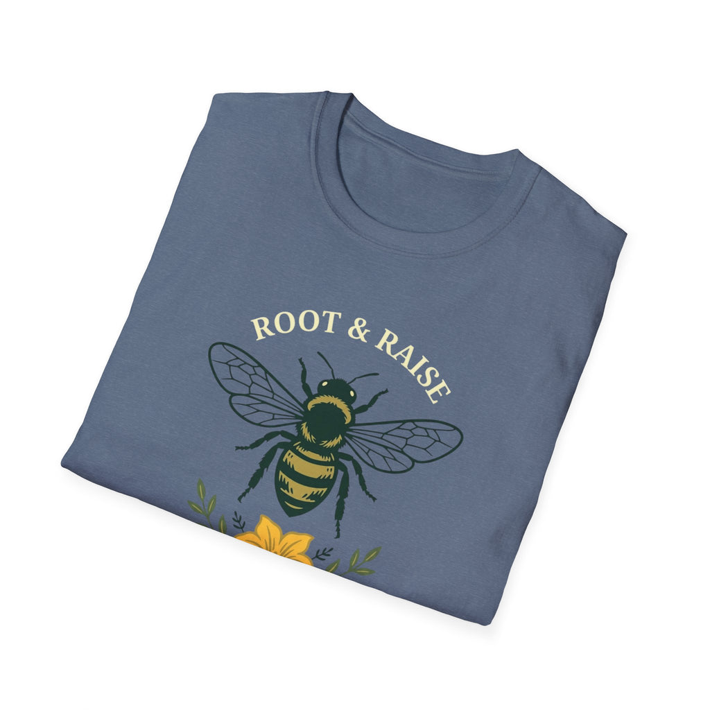Bees Grow Our Food T-Shirt - Bold