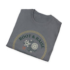Local Food Starts With Flowers T-Shirt - Framed