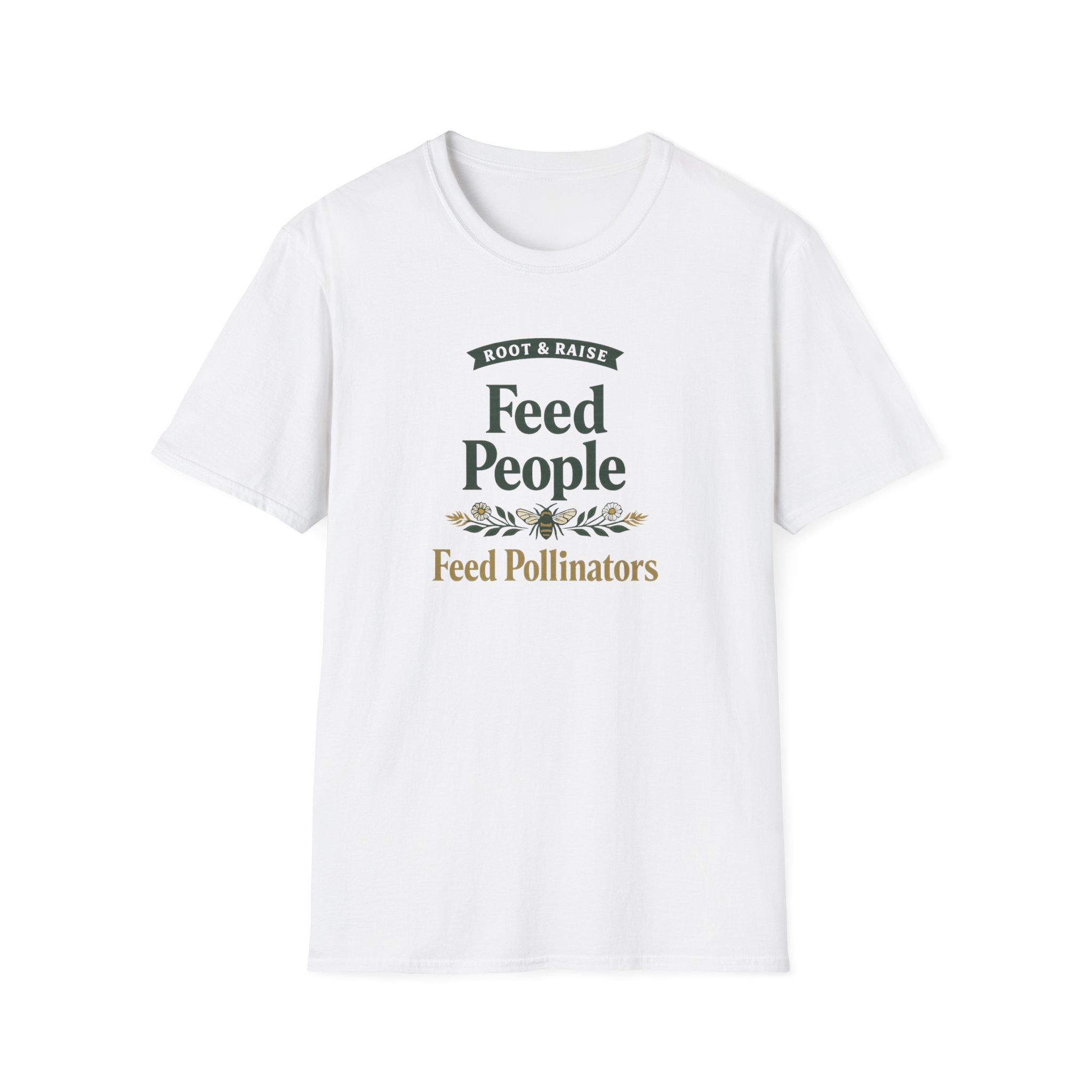 Feed People Feed Pollinators T-Shirt - Vintage