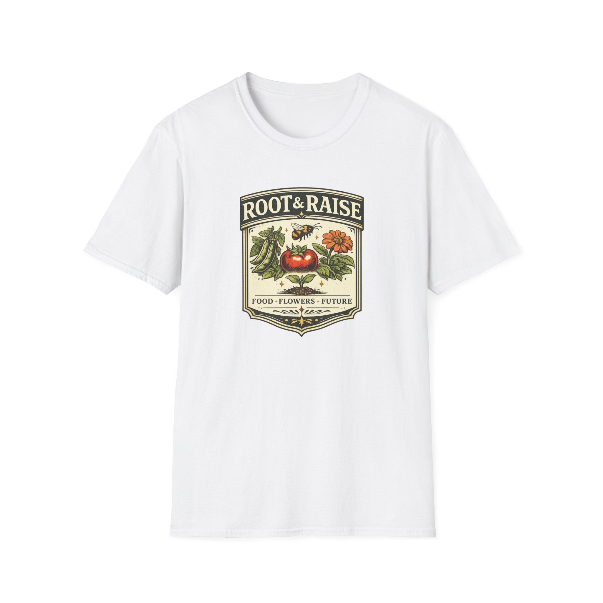 Food Flowers Future T-Shirt