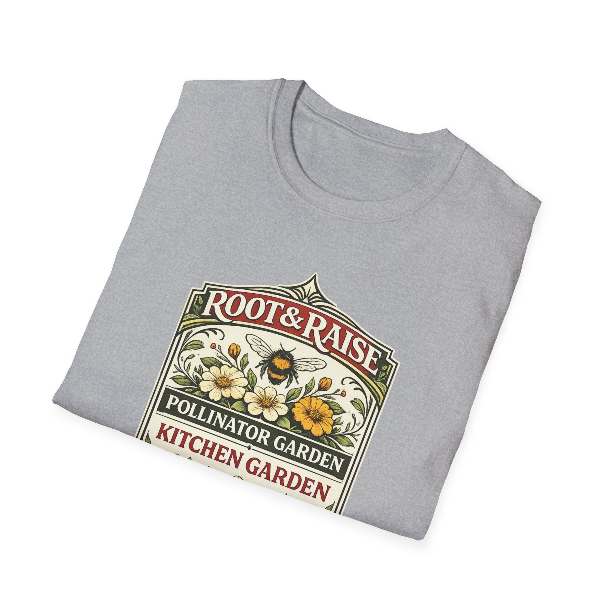 Pollinator Garden Kitchen Garden T-Shirt - Vintage
