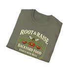 Backyard Food Starts With Bees T-Shirt - Vintage