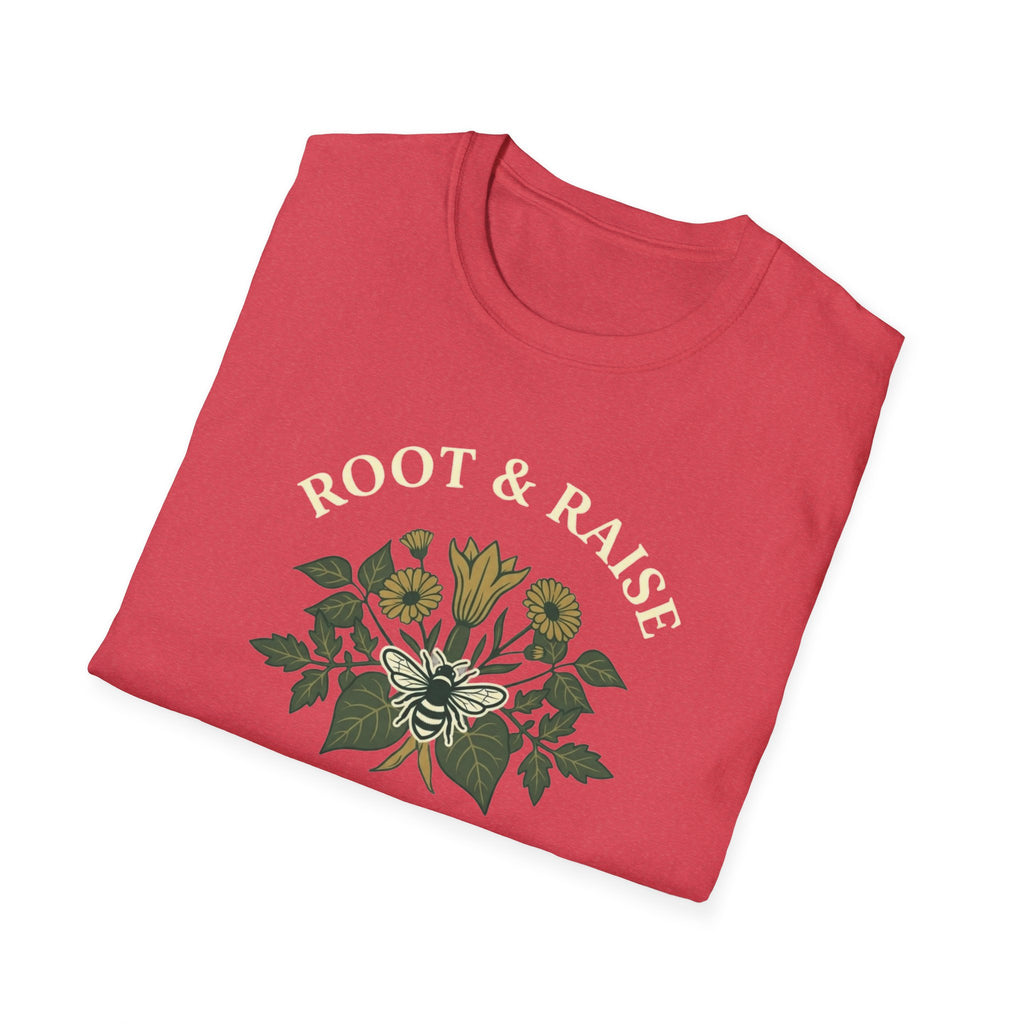 Garden For Food Garden For Bees T-Shirt - Illustrated