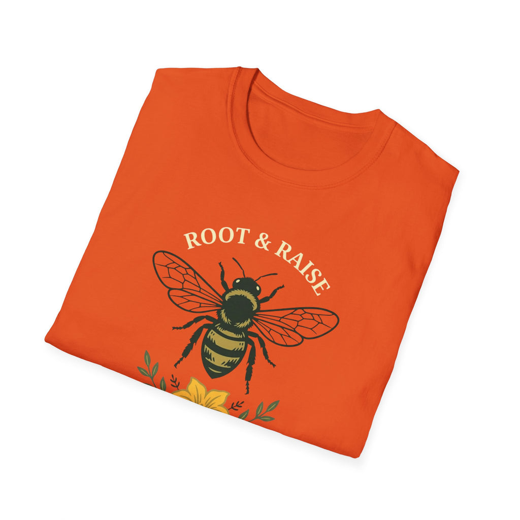 Bees Grow Our Food T-Shirt - Bold