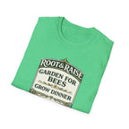 Garden For Bees Grow Dinner T-Shirt