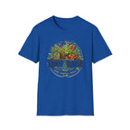 Root and Raise Logo Grow Harvest Repeat T-Shirt