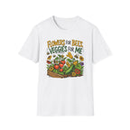 Flowers For Bees Veggies For Me T-Shirt - Illustrated