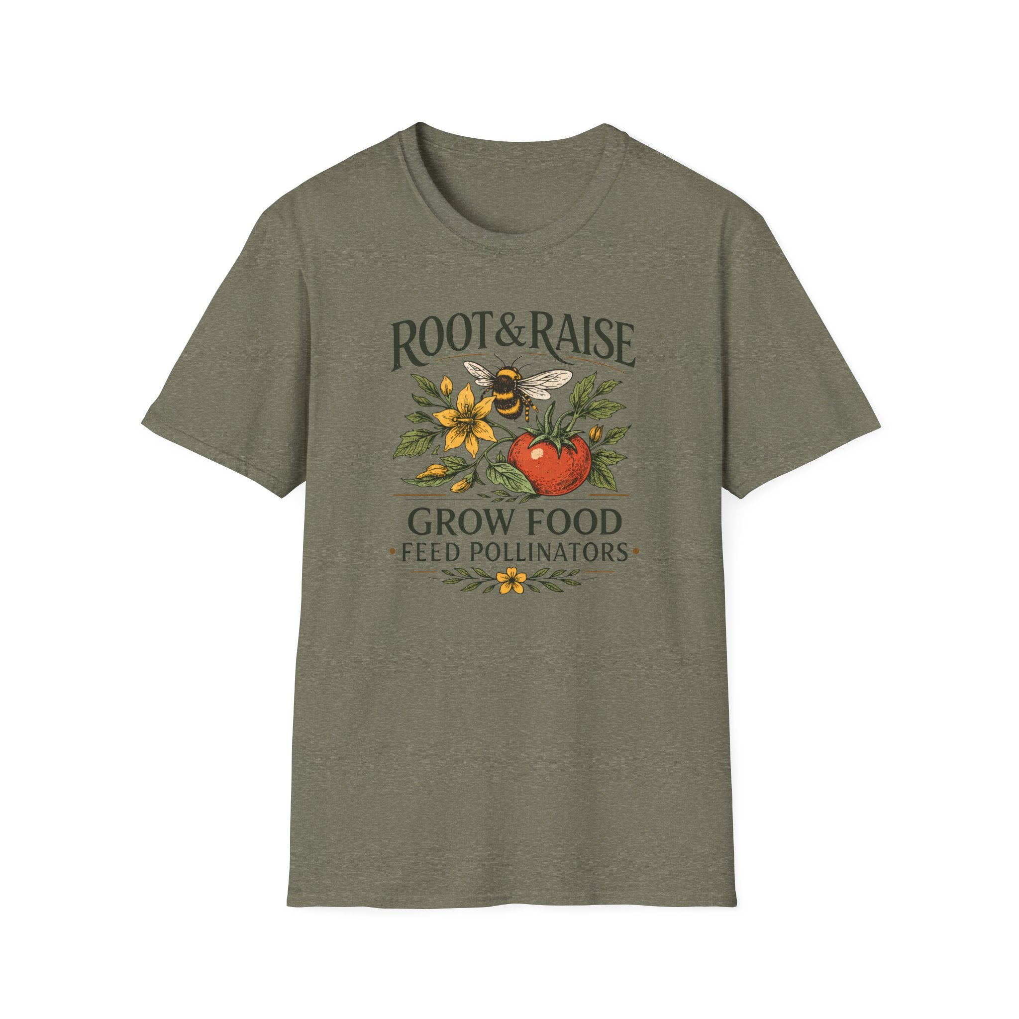 Grow Food Feed Pollinators 5 T-Shirt