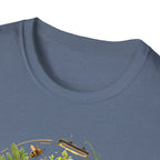 Root and Raise Logo Grow Harvest Repeat T-Shirt