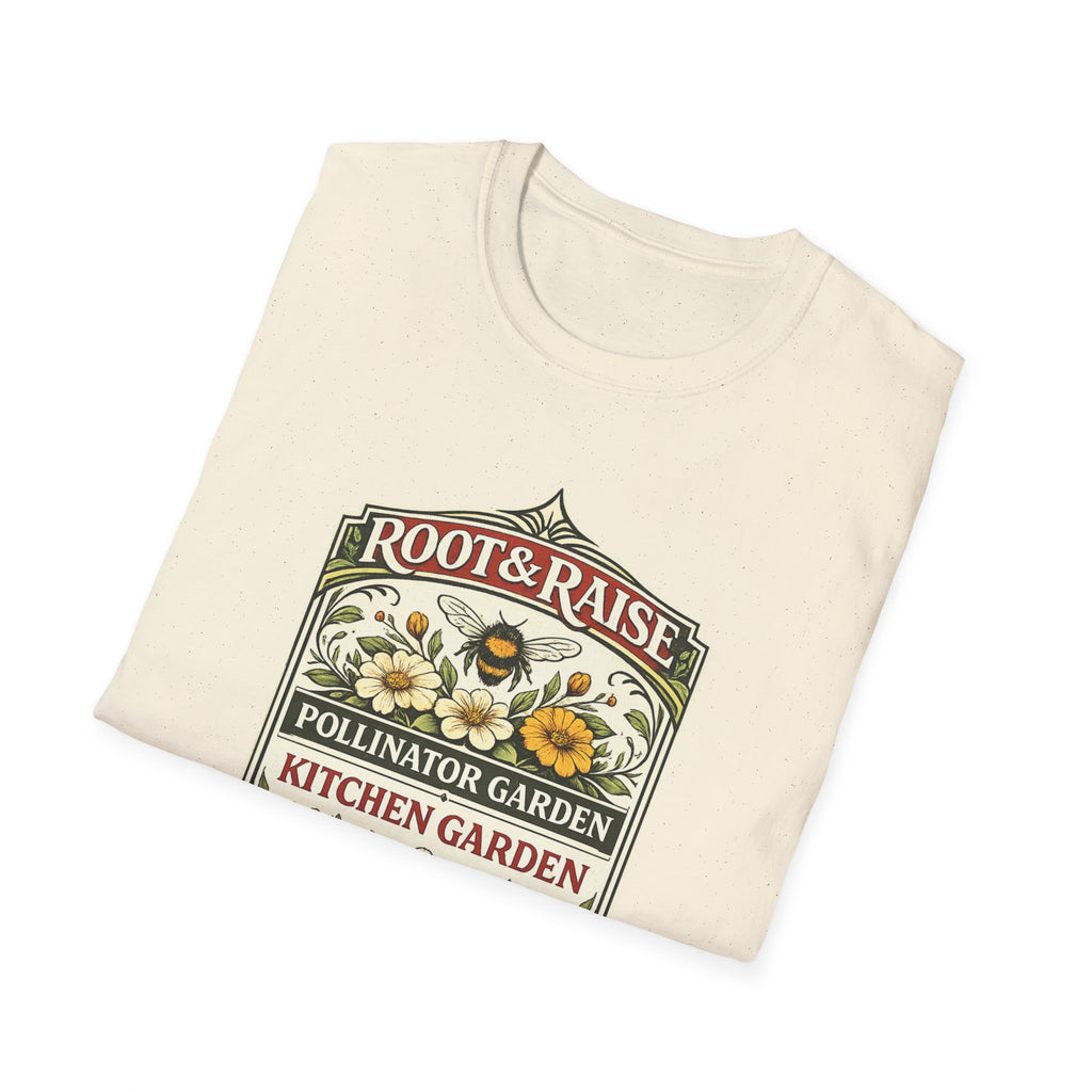 Pollinator Garden Kitchen Garden T-Shirt - Vintage