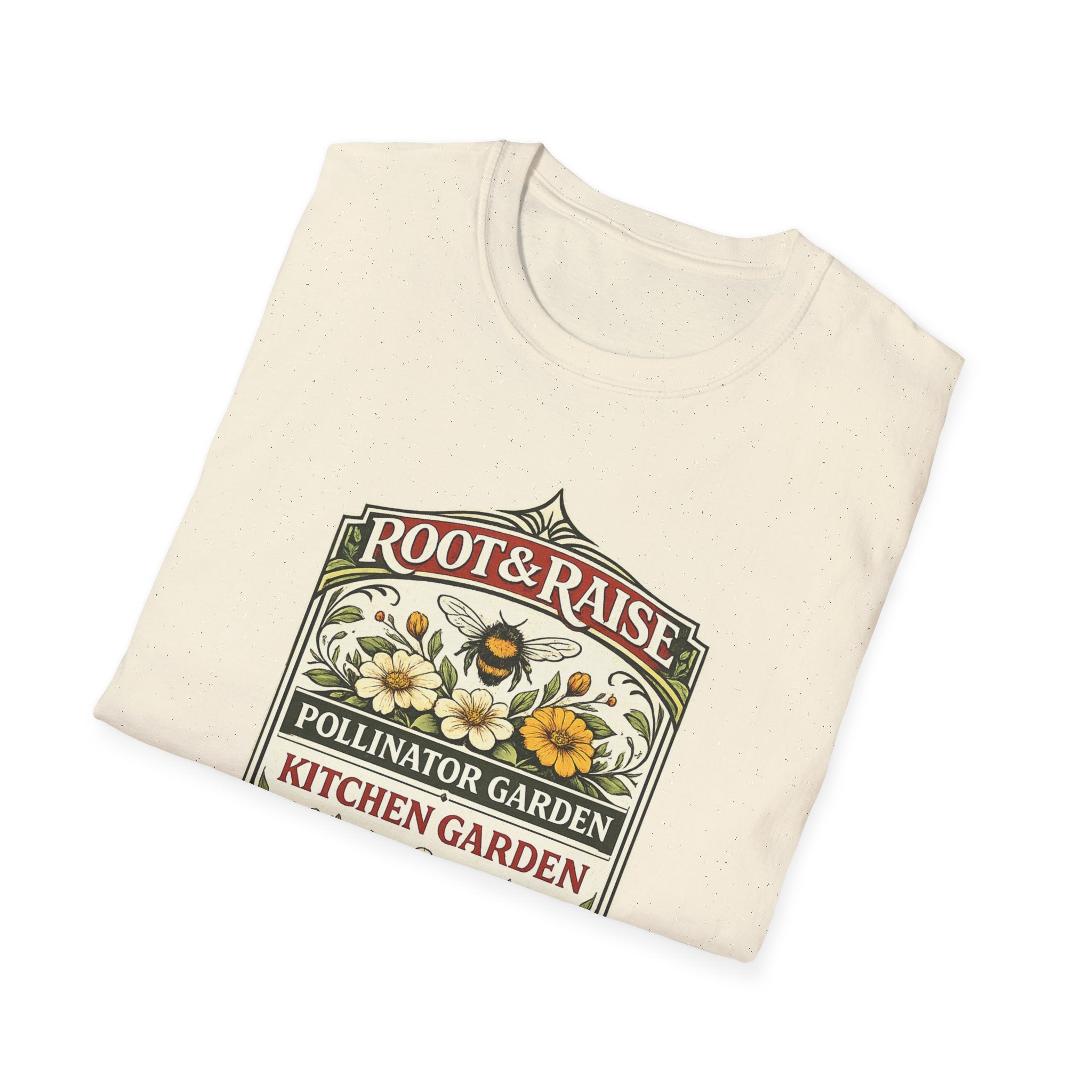 Pollinator Garden Kitchen Garden T-Shirt - Vintage