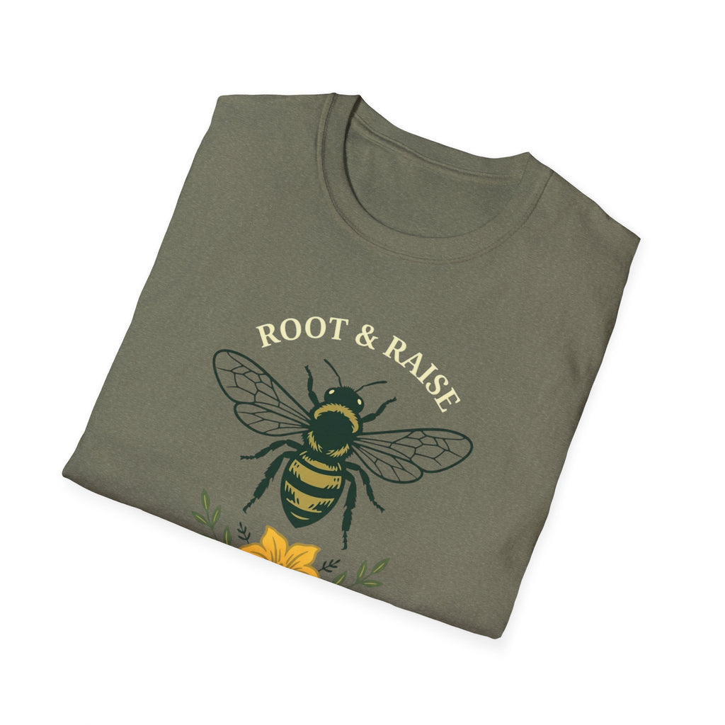Bees Grow Our Food T-Shirt - Bold