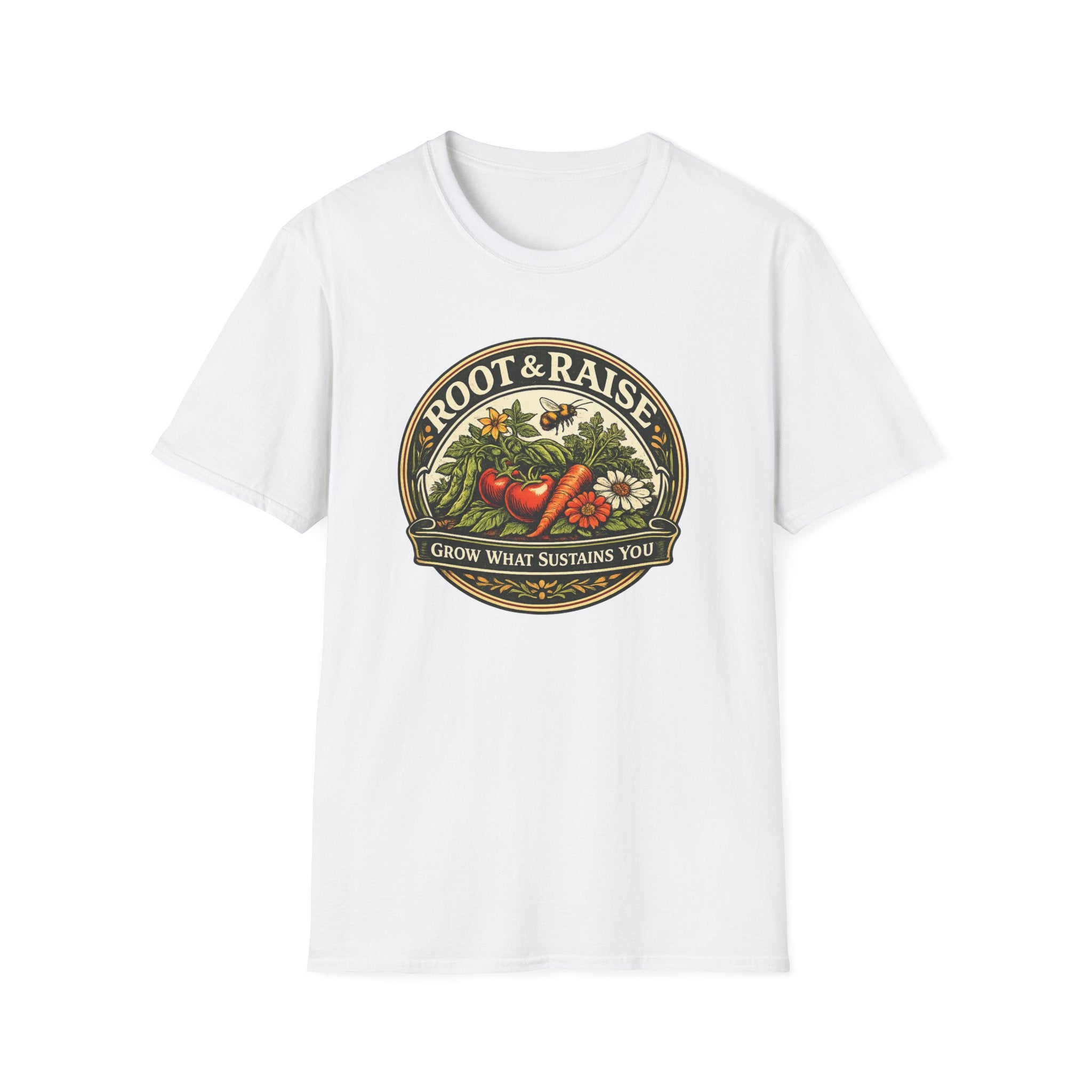 Grow What Sustains You T-Shirt - Vintage