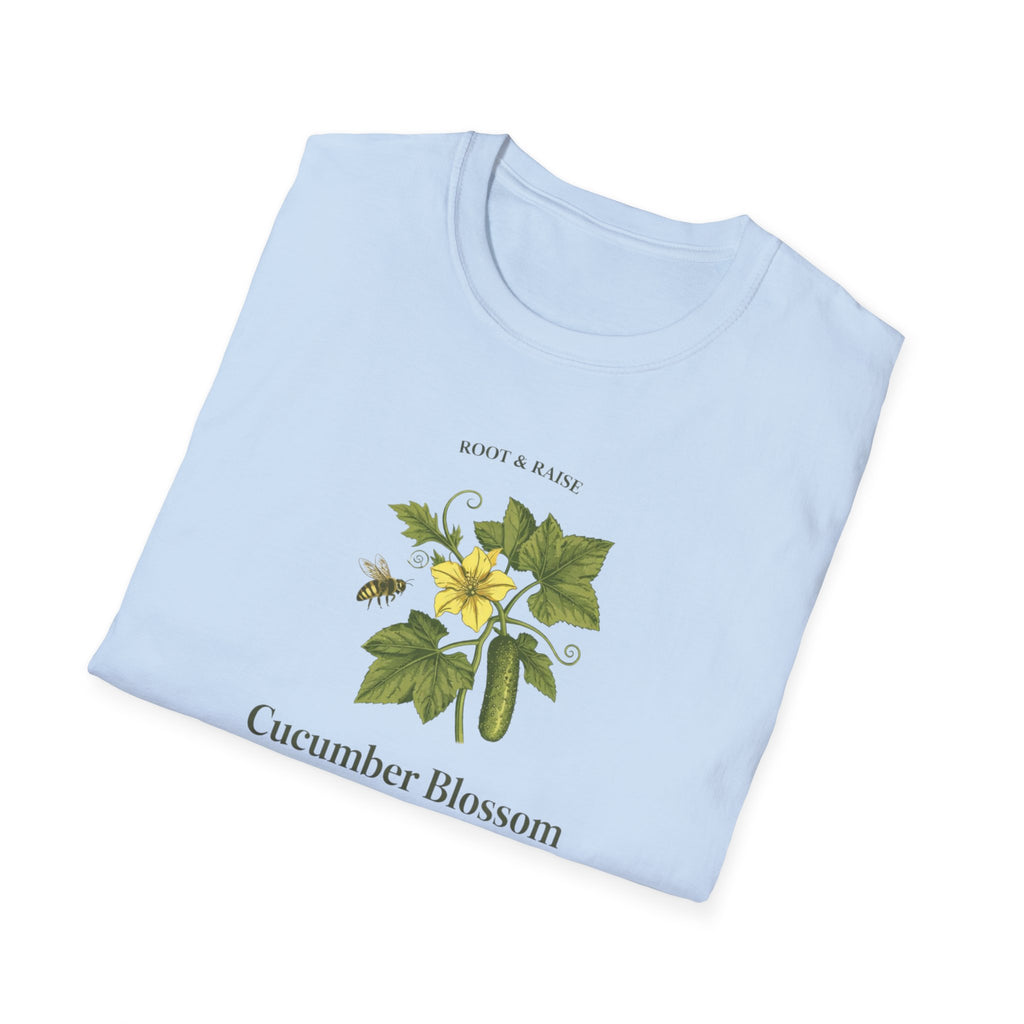 Cucumber Blossom Bees Welcome T-Shirt