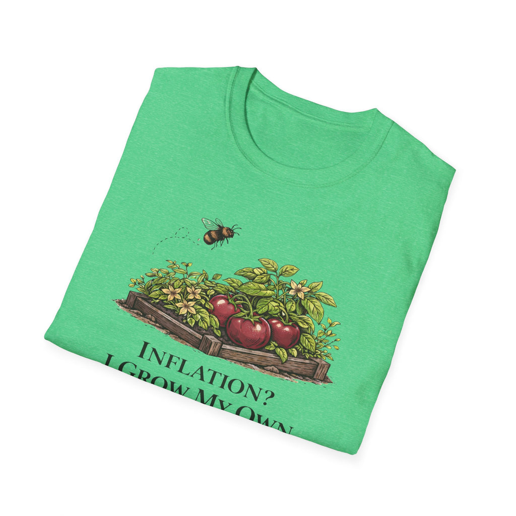 Inflation? I Grow My Own Tomatoes T-Shirt - Light