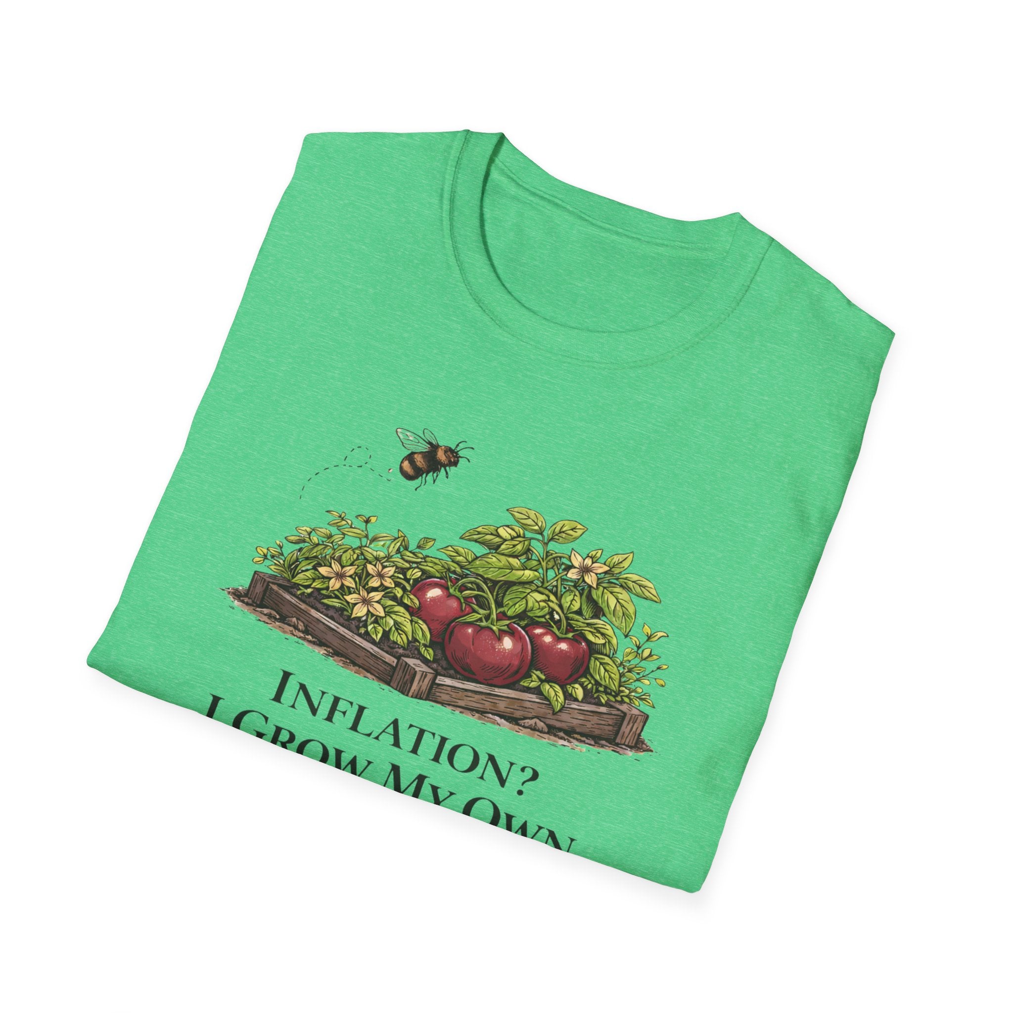 Inflation? I Grow My Own Tomatoes T-Shirt - Light