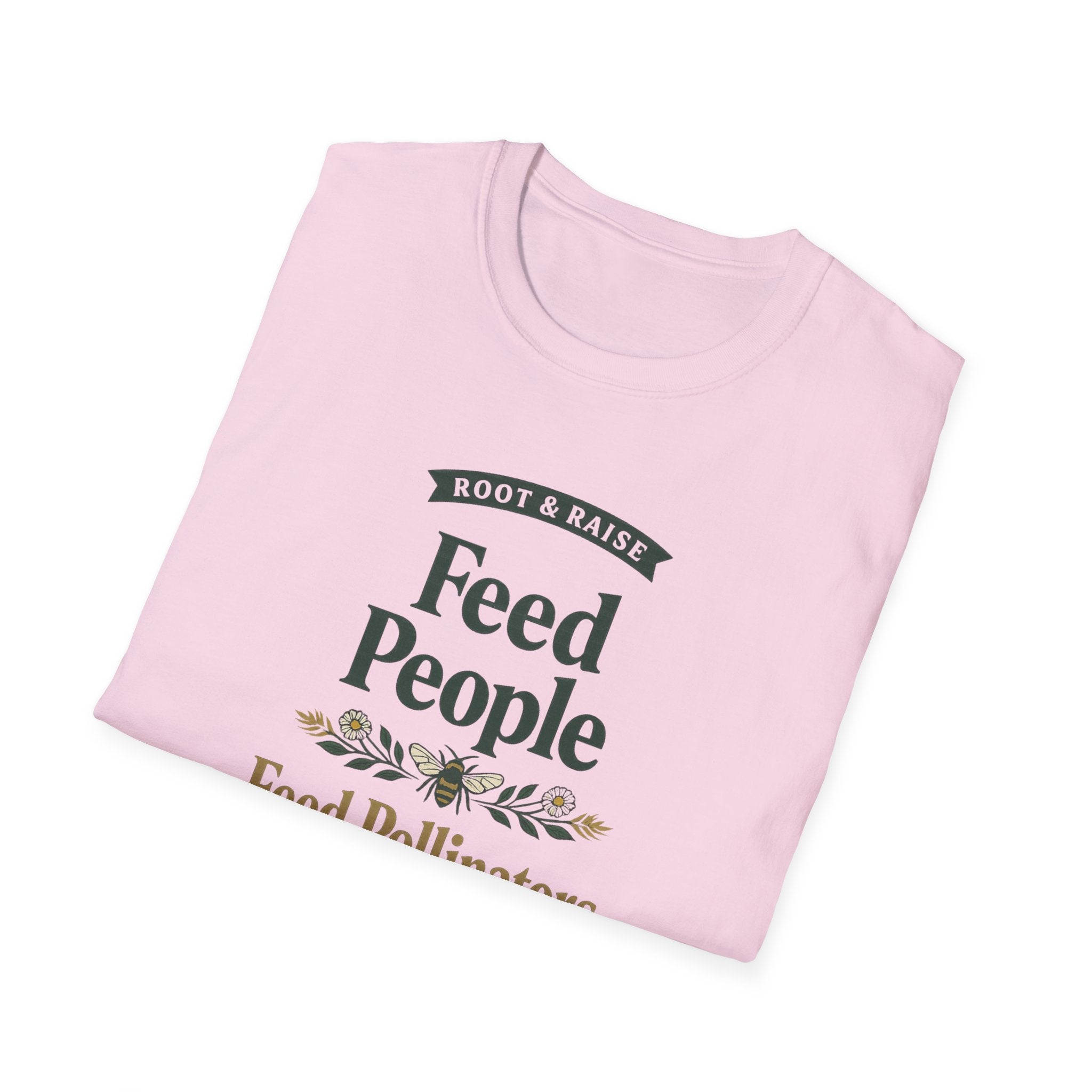 Feed People Feed Pollinators T-Shirt - Vintage