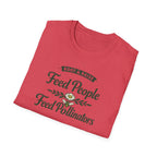 Feed People Feed Pollinators T-Shirt - Heirloom