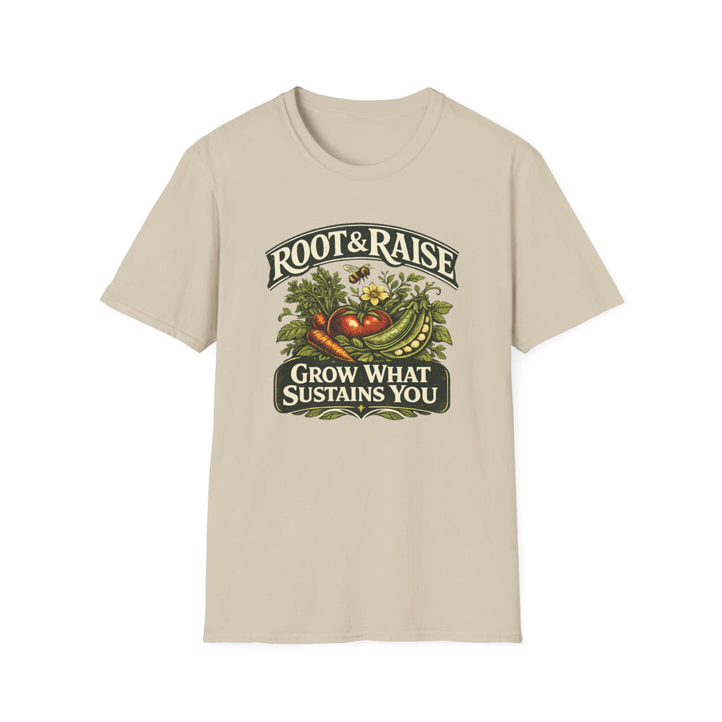 Grow What Sustains You T-Shirt - Illustrated