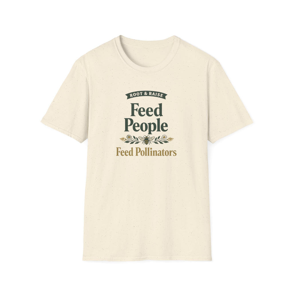 Feed People Feed Pollinators T-Shirt - Vintage
