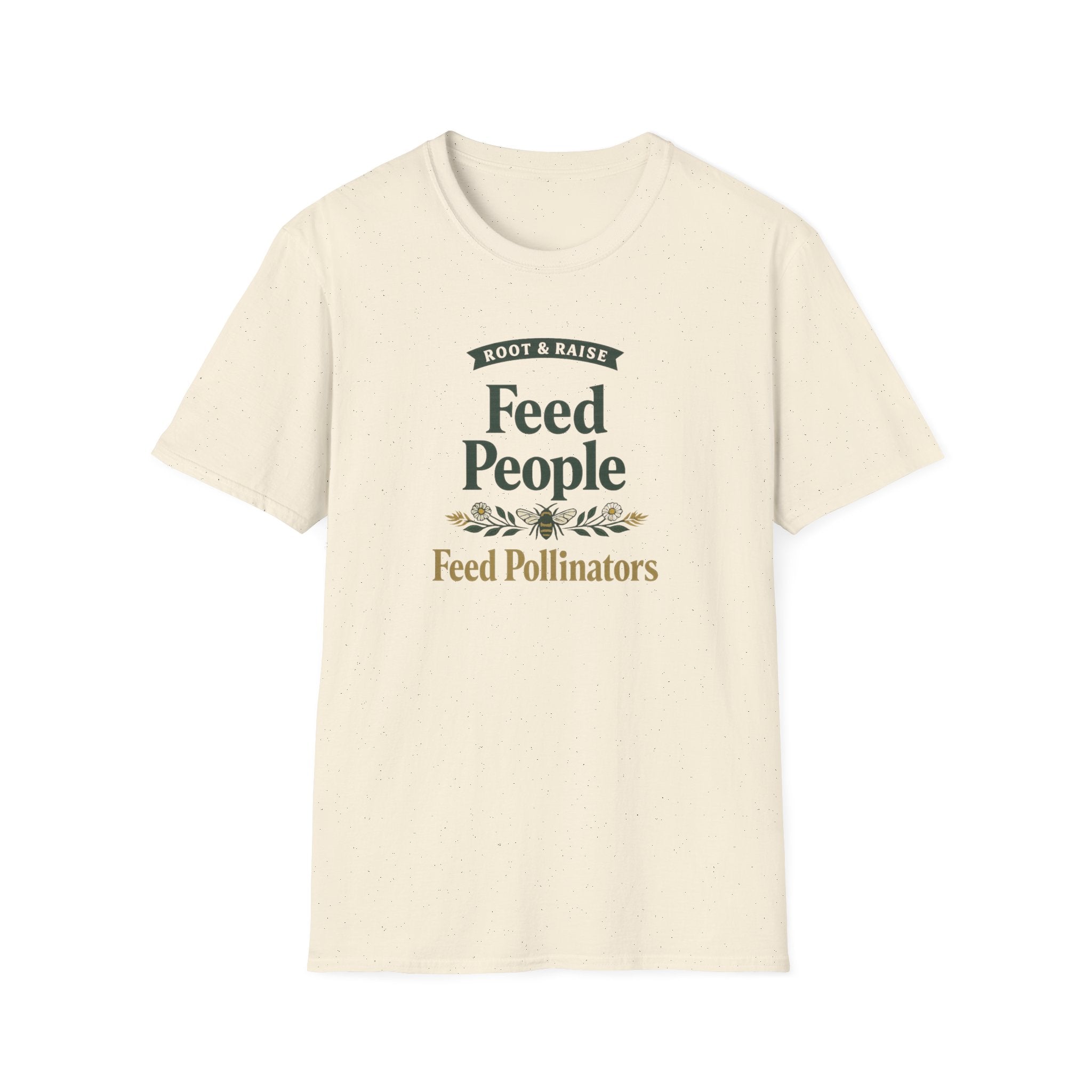 Feed People Feed Pollinators T-Shirt - Vintage