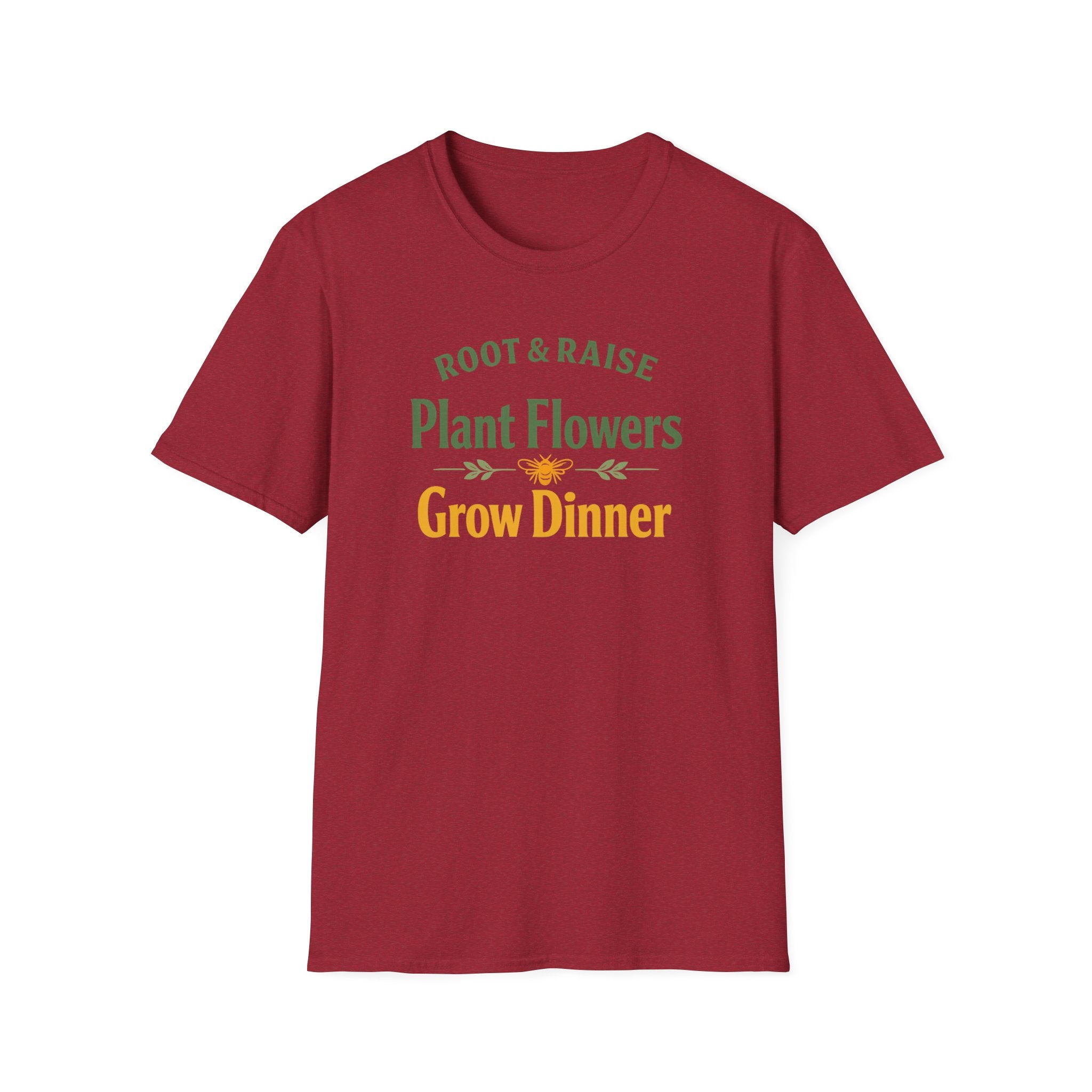 Plant Flowers Grow Dinner T-Shirt