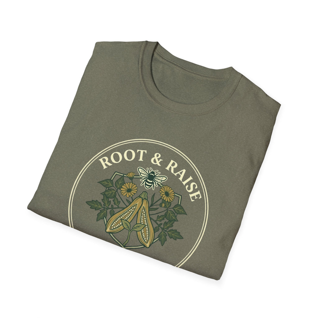 Grow Food Save Seeds T-Shirt - Vintage