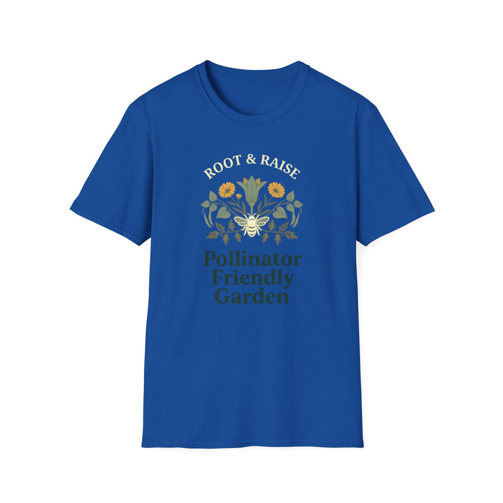 Pollinator Friendly Garden T-Shirt - Sketch