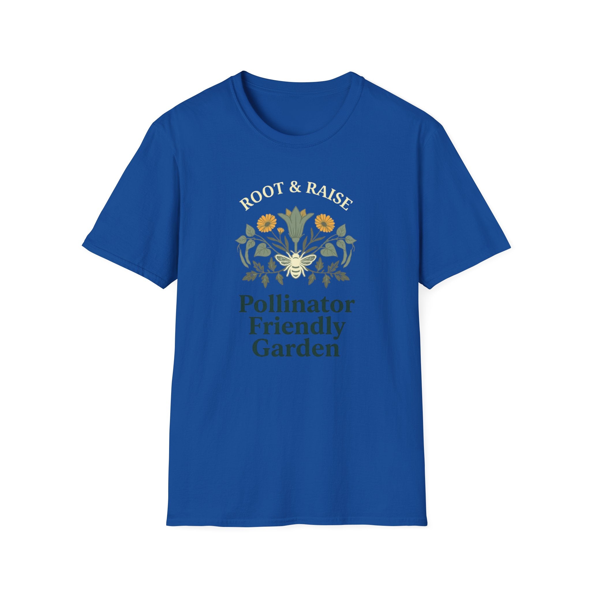 Pollinator Friendly Garden T-Shirt - Sketch