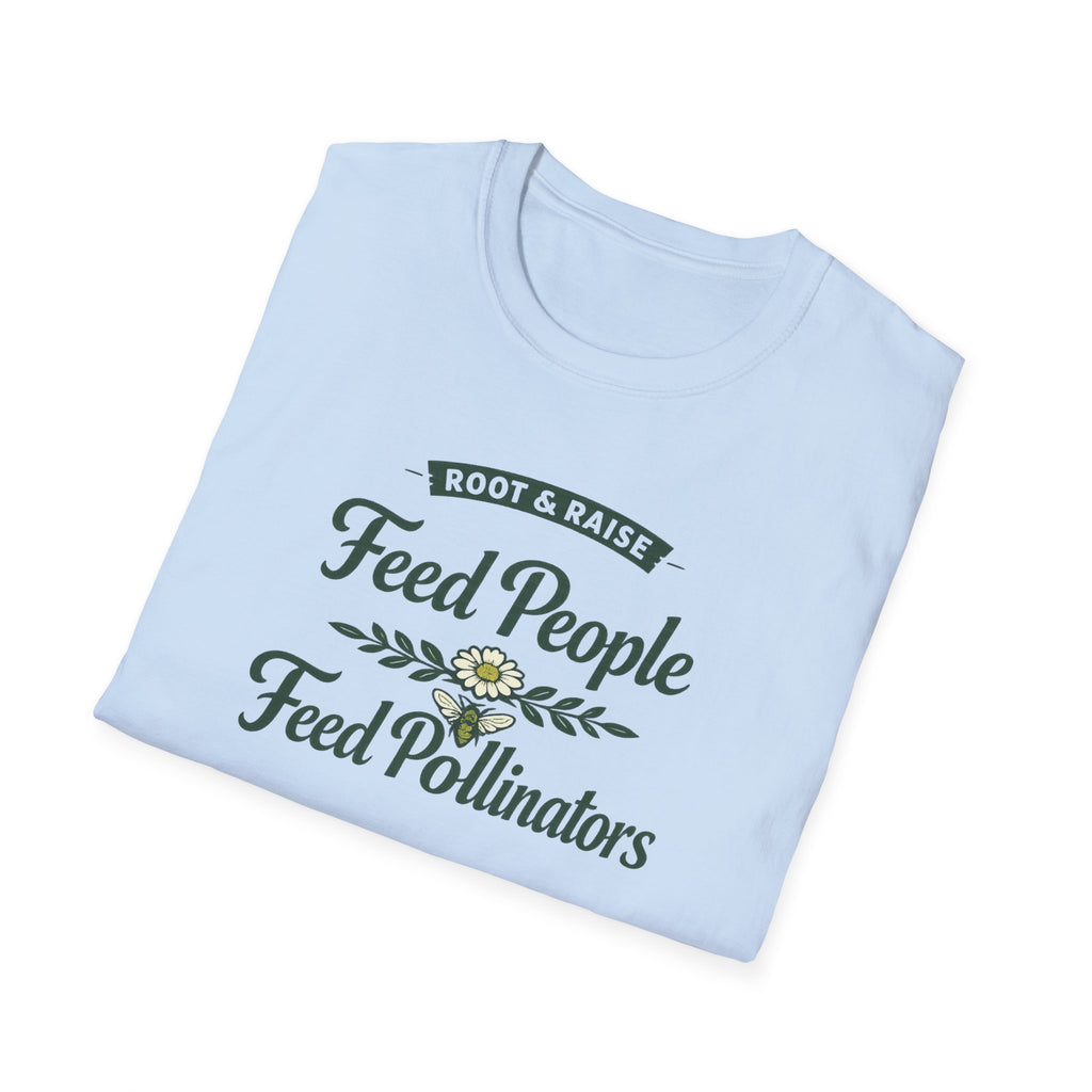 Feed People Feed Pollinators T-Shirt - Heirloom