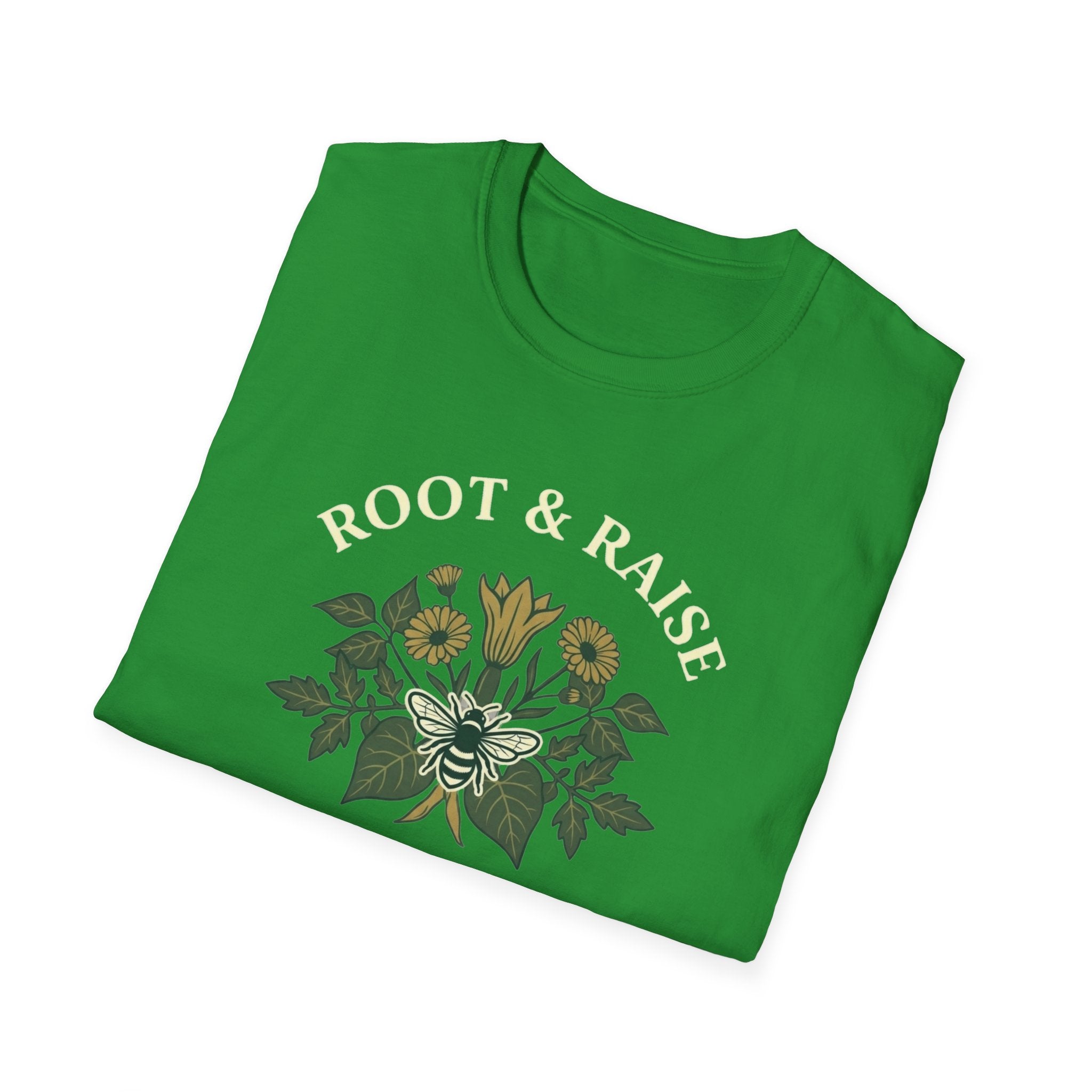 Garden For Food Garden For Bees T-Shirt - Illustrated