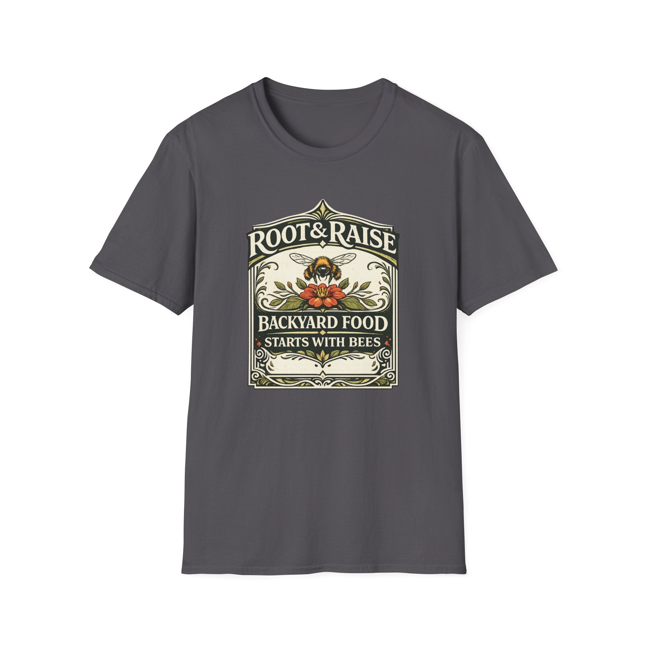 Backyard Food Starts With Bees T-Shirt