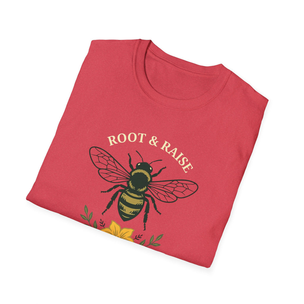 Bees Grow Our Food T-Shirt - Bold